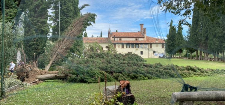 VERONA COLPITA DA UN VIOLENTO NUBIFRAGIO