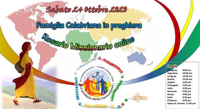 ROSARIO INTERNAZIONALE DELLA FAMIGLIA CALABRIANA
